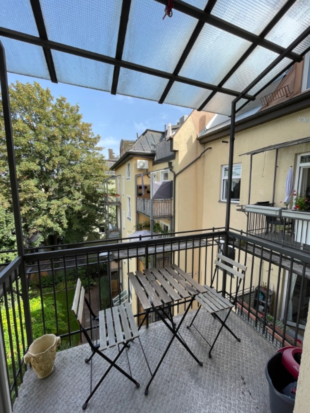 Wohnung Schwanthalerhöhe Gollierstraße - Balkon