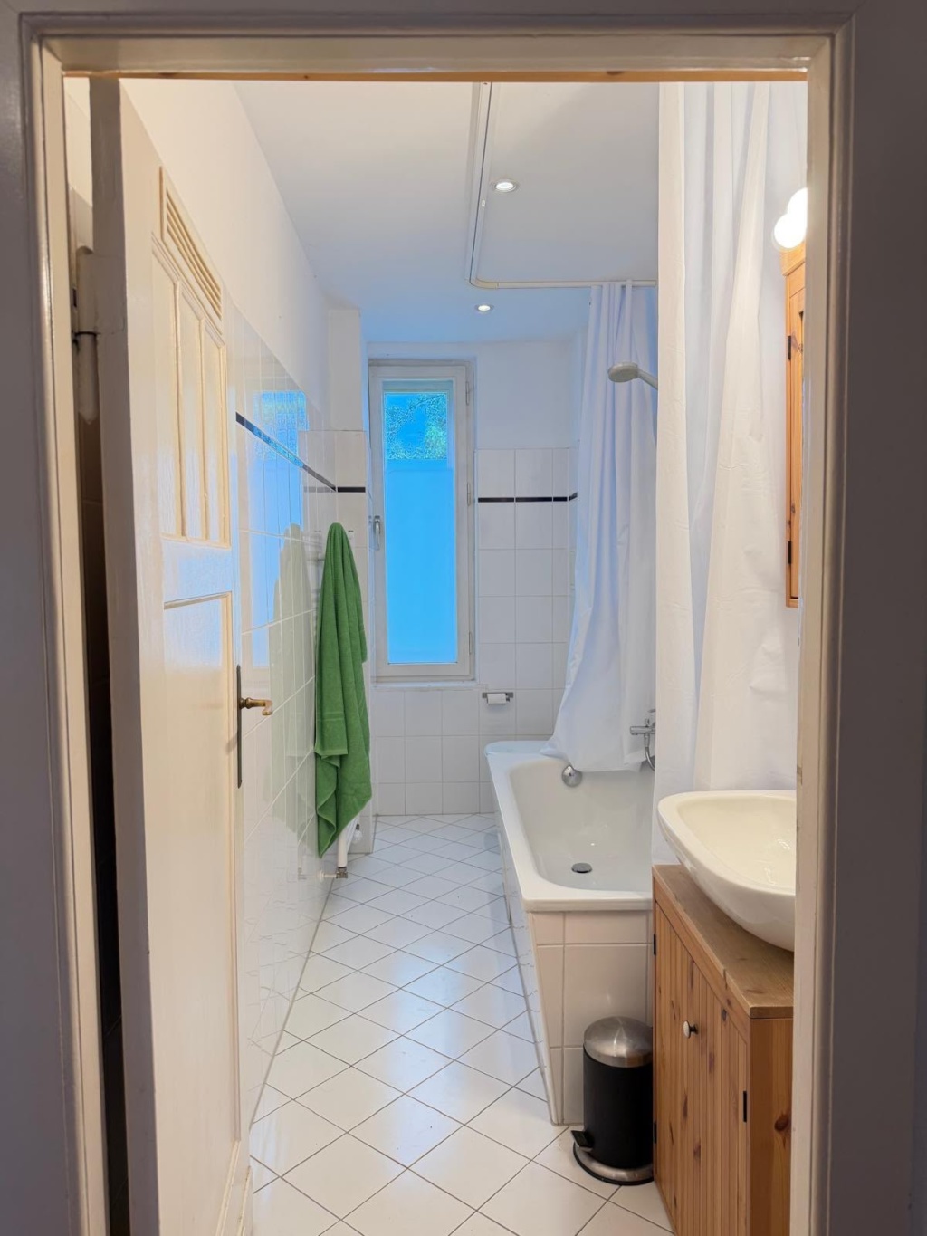 Apartamento Tempelhof Hoeppnerstrasse - Bad mit Wanne