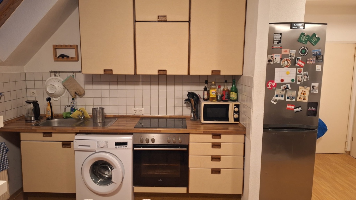 Flatshare Centrum Hüfferstraße - Küche/Wohnzimmer