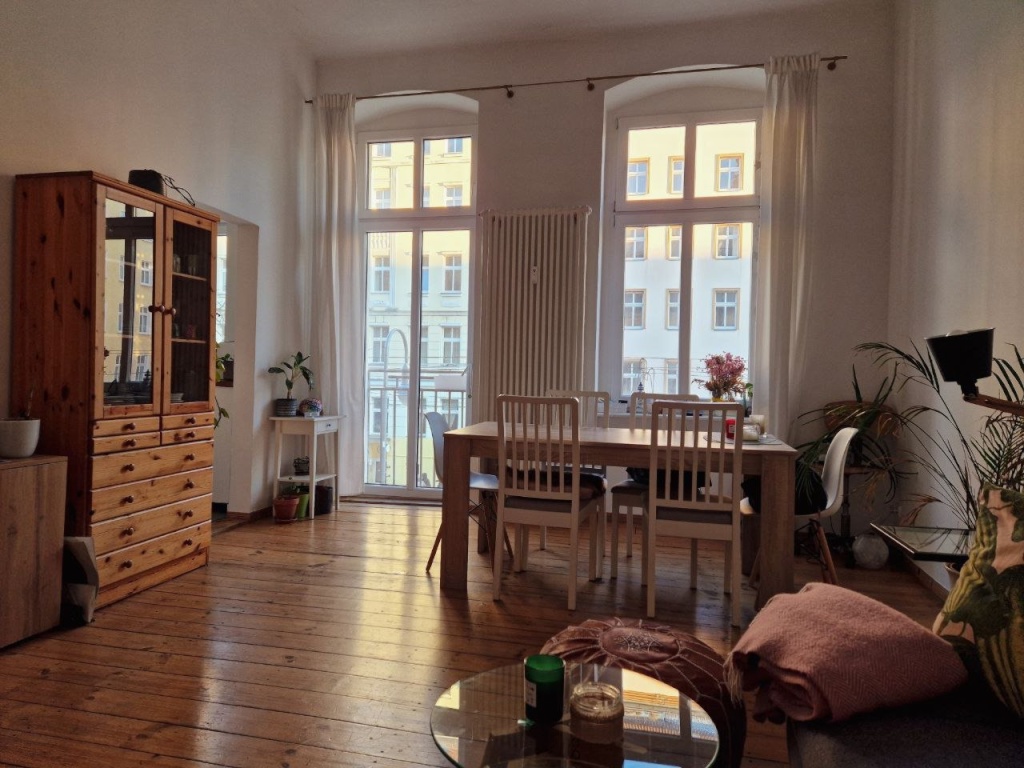 2-room apartment in Prenzlauer Berg available 15 September to 31.10.2026 (flexible dates)