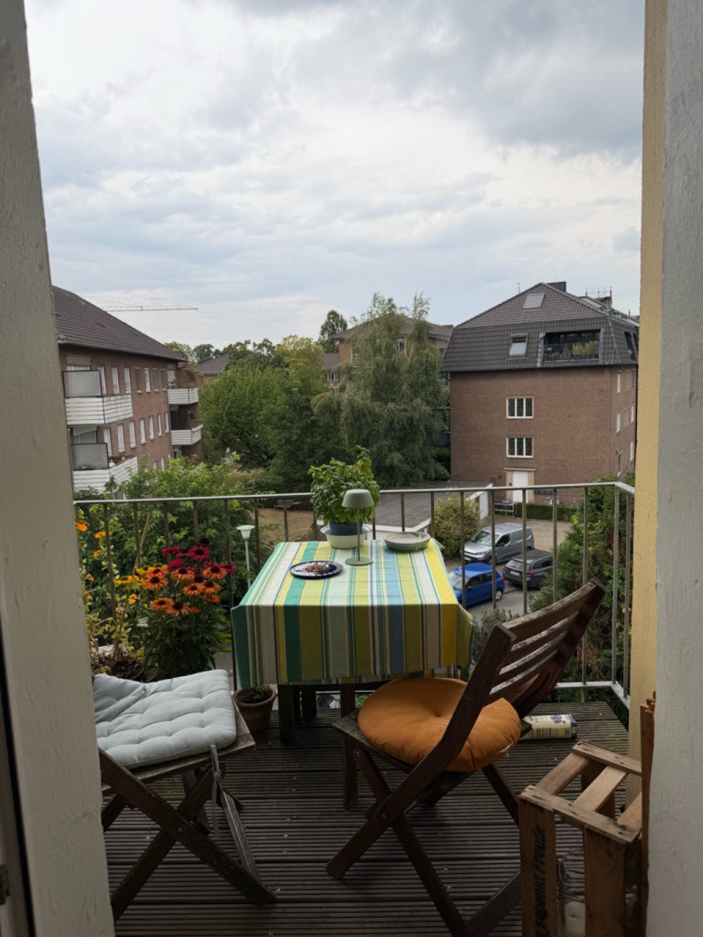 WG-Zimmer Pluggendorf Josefstraße - Balkon
