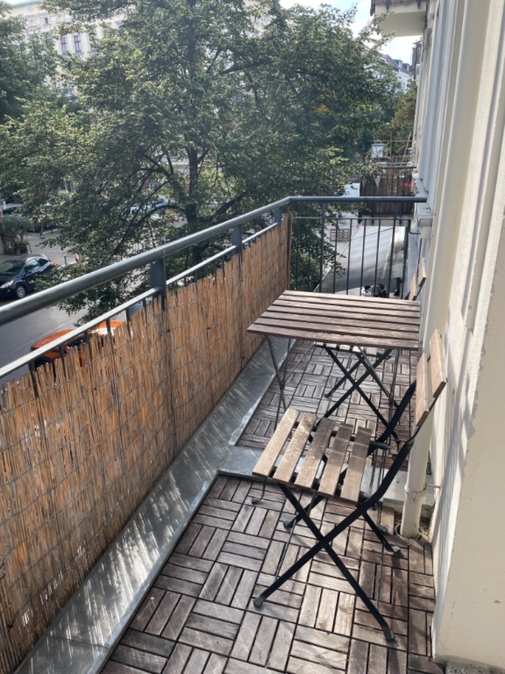 WG-Zimmer Prenzlauer Berg Raumerstraße - Balkon zum Süden