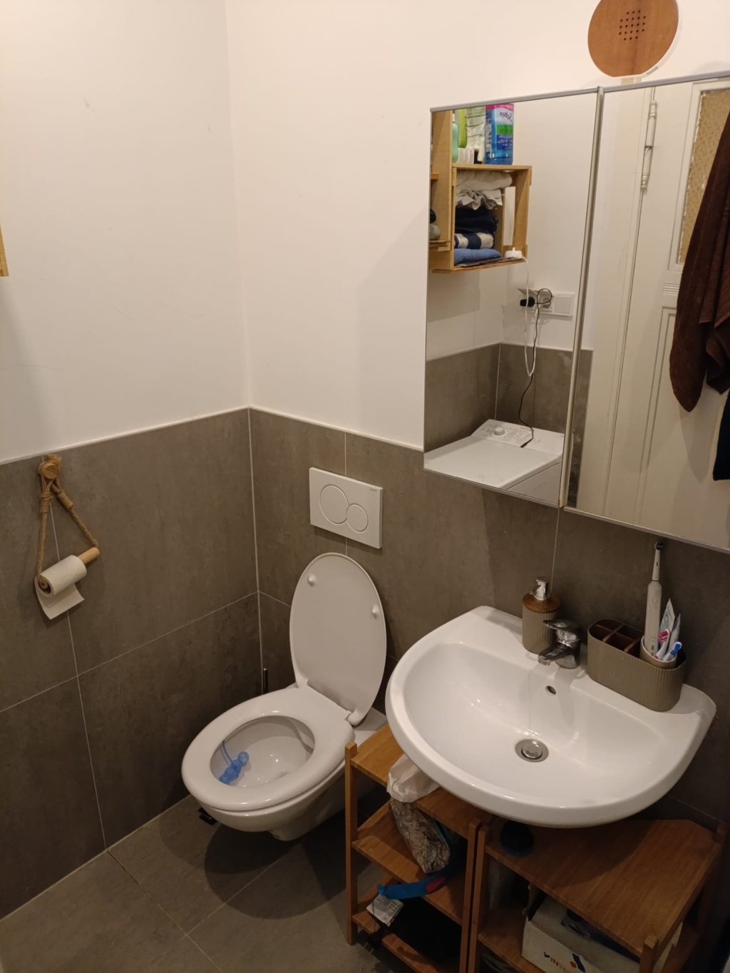 1 Room Flat Berlin Okerstr. 5 - Bad