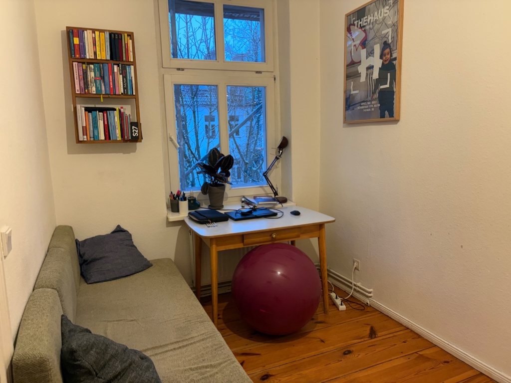 Flat Friedrichshain Schreinerstraße 50 - Arbeitszimmer