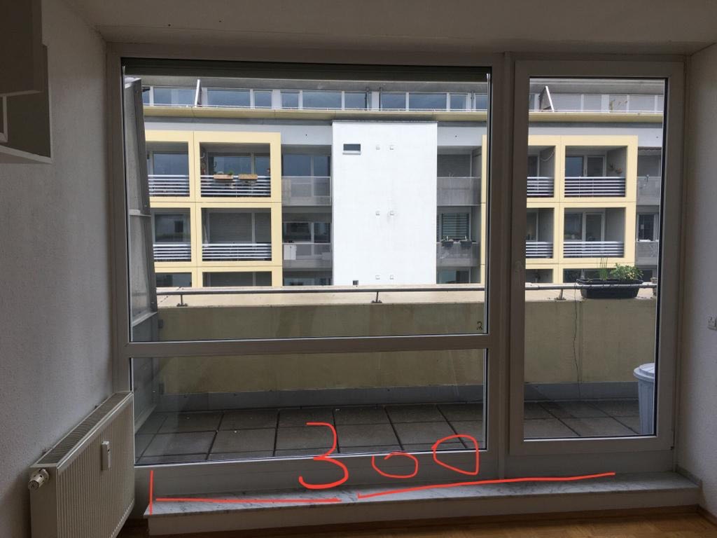 Flatshare Gievenbeck Gescherweg - Dein Zimmer mit Blick auf den Balkon