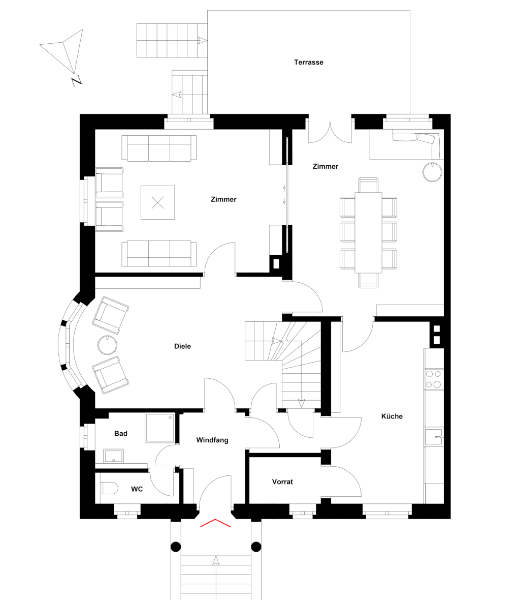Altbauvilla mit Garten - ideal als Studenten WG – Haydnstraße 10, 78464 Konstanz Petershausen – Vorschaubild 10