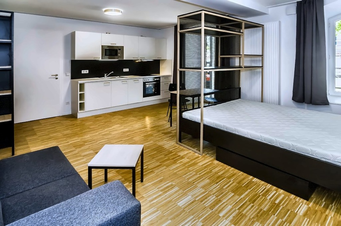 ALL-INKL Möbliertes Garden-Apartment im Denkmal Guter Hirte – ebenerdig, Campus West – 52072 Aachen Aachen – Vorschaubild 4