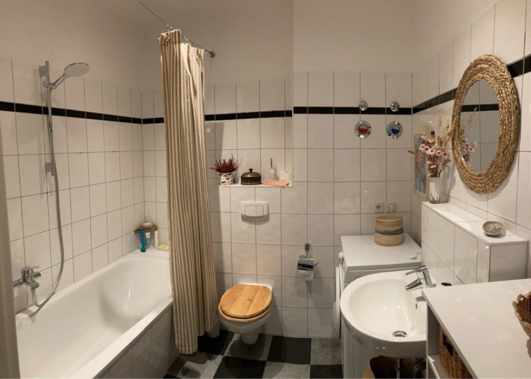 Wohnung Berlin Böcklinstraße - Bathroom