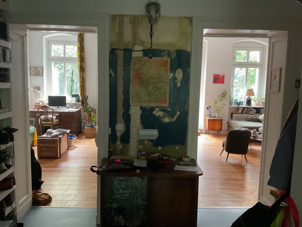 Apartamento Neukölln Selchower Strasse - Blick aus Küche in 2 Zimmer