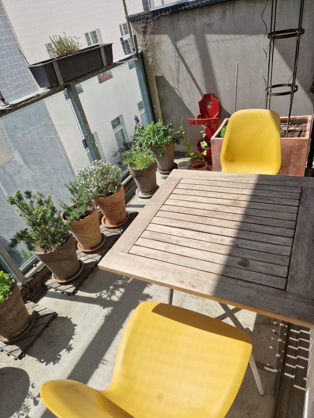 Wohnung Friedrichshain Bänschstr. - Balkon Süd