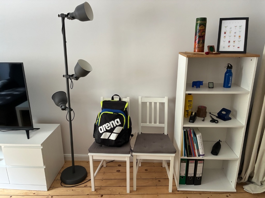 Möblierte 2-Zimmer-Wohnung Hochparterre in Unterbilk zur Zwischenmiete - Zeitraum flexibel - auch Teilzeitraum möglich – 40223 Düsseldorf Bilk – Vorschaubild 4