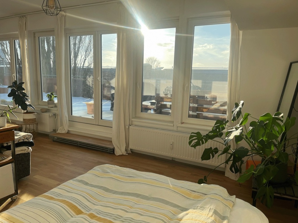 Flat Winterhude Georg-Thielen-Gasse 4 - Fensterfront