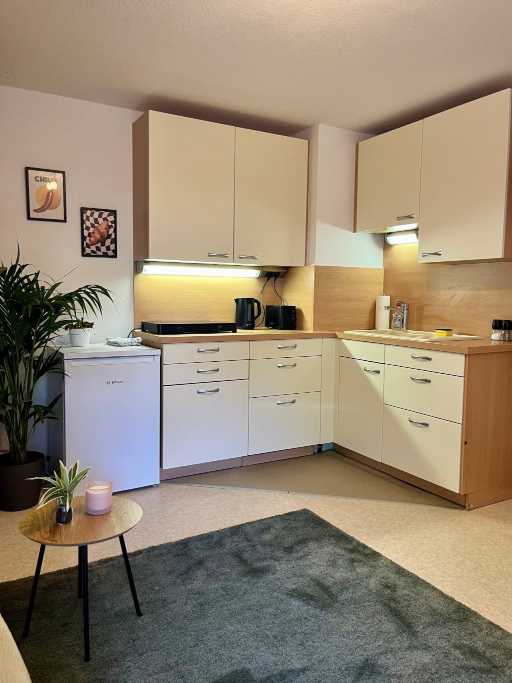 Ruhige und gemühtliche 1 Zimmer Wohnung in Bahnhofsnähe – 97080 Würzburg Altstadt – Vorschaubild 5