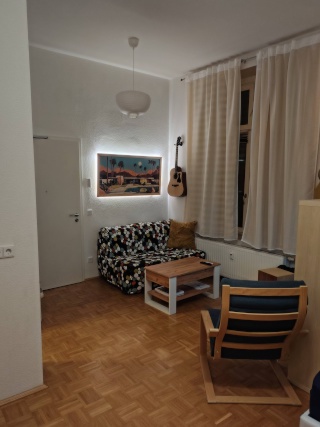 Anzeigenbild: Voll möblierte 1-Zimmer-Wohnung – Einziehen & Wohlfühlen