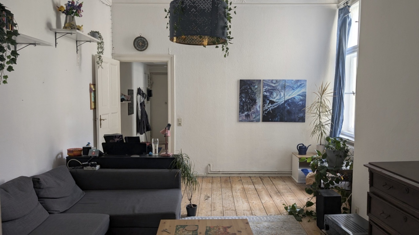 Wohnung Moabit Beusselstraße 3 - Wohnzimmer 2/2