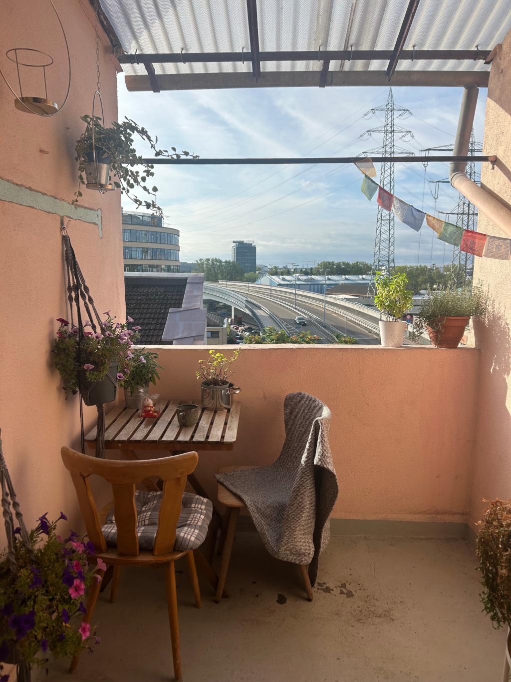 Habitación en WG Höchst Brüningstraße 25 - Balkon