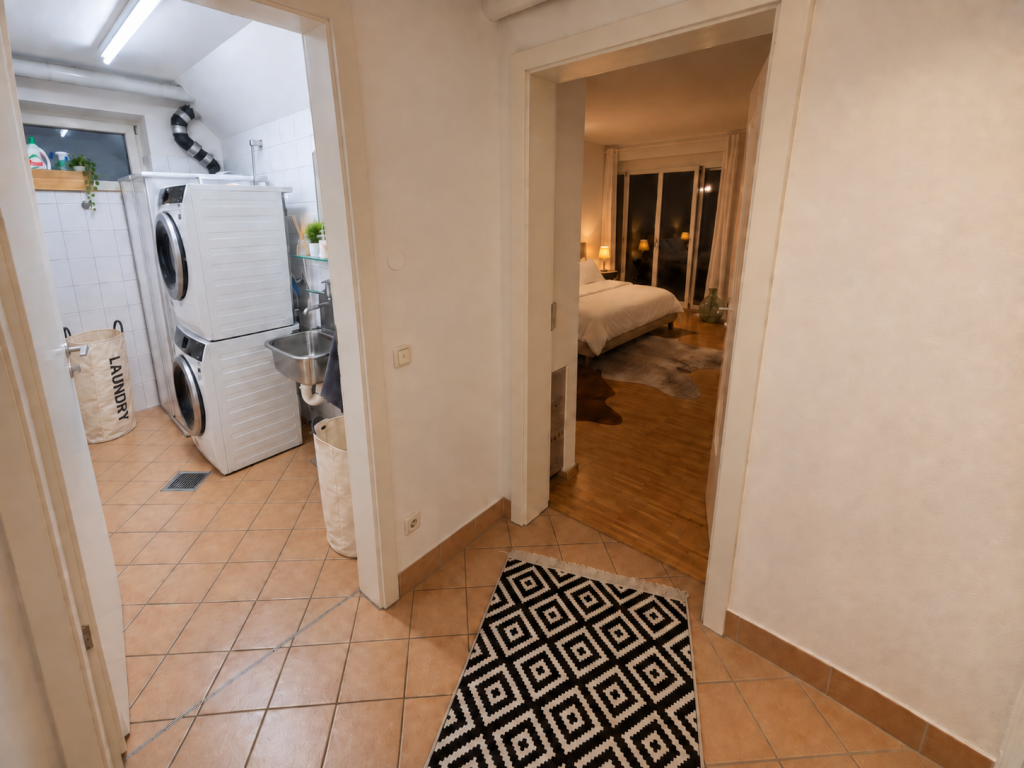 Ruhiges Zimmer mit Bad und Terrasse zum Oktoberfest – 81827 München Trudering-Riem – Vorschaubild 9