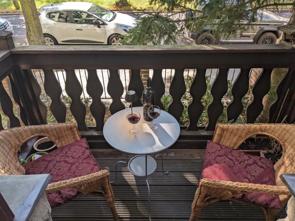 Flat Schmargendorf Warnemünder Str. - Balkon