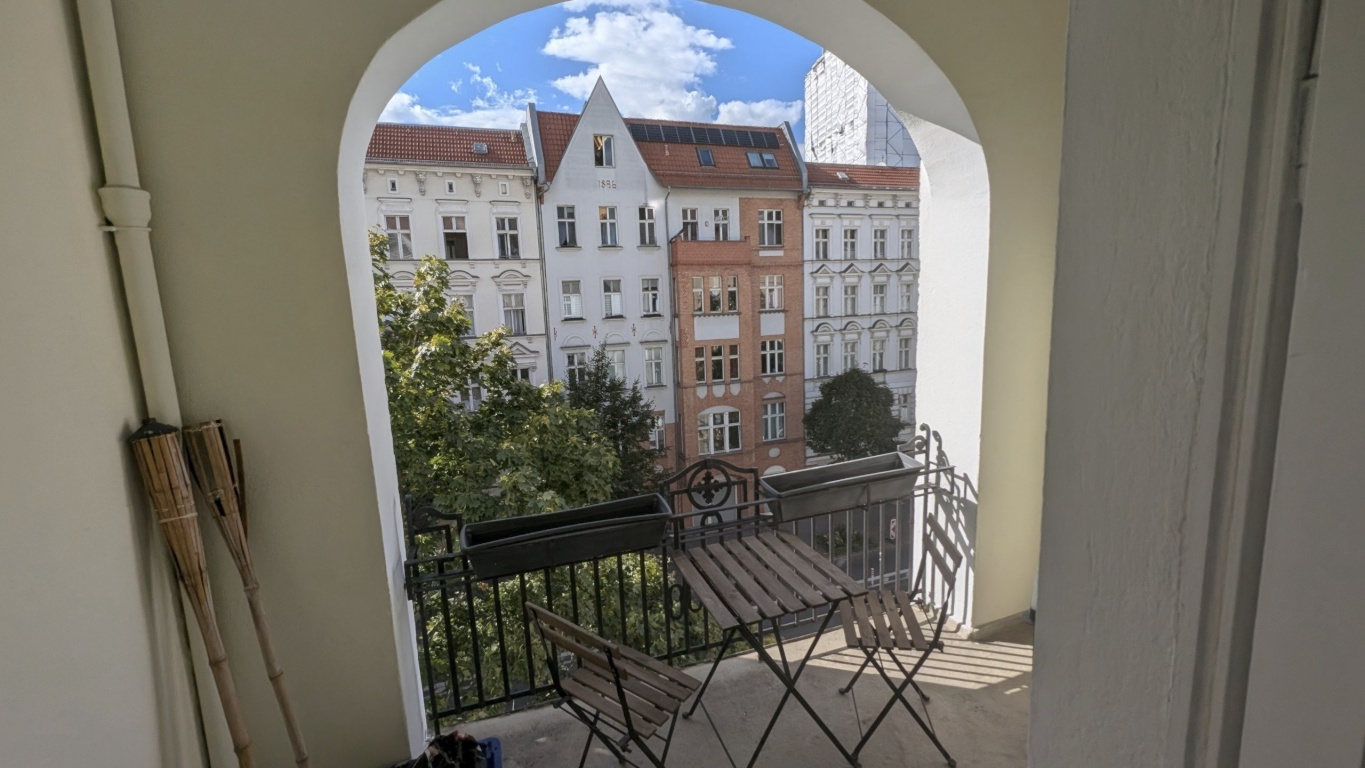 Wohnung Moabit Beusselstraße 3 - Balkon