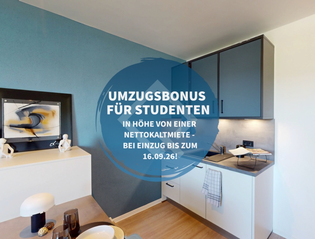 1 Monat mietfrei! Möbliertes Wohnen für Studierende in bester Lage – 65197 Wiesbaden Biebrich – Bild 1 von 7