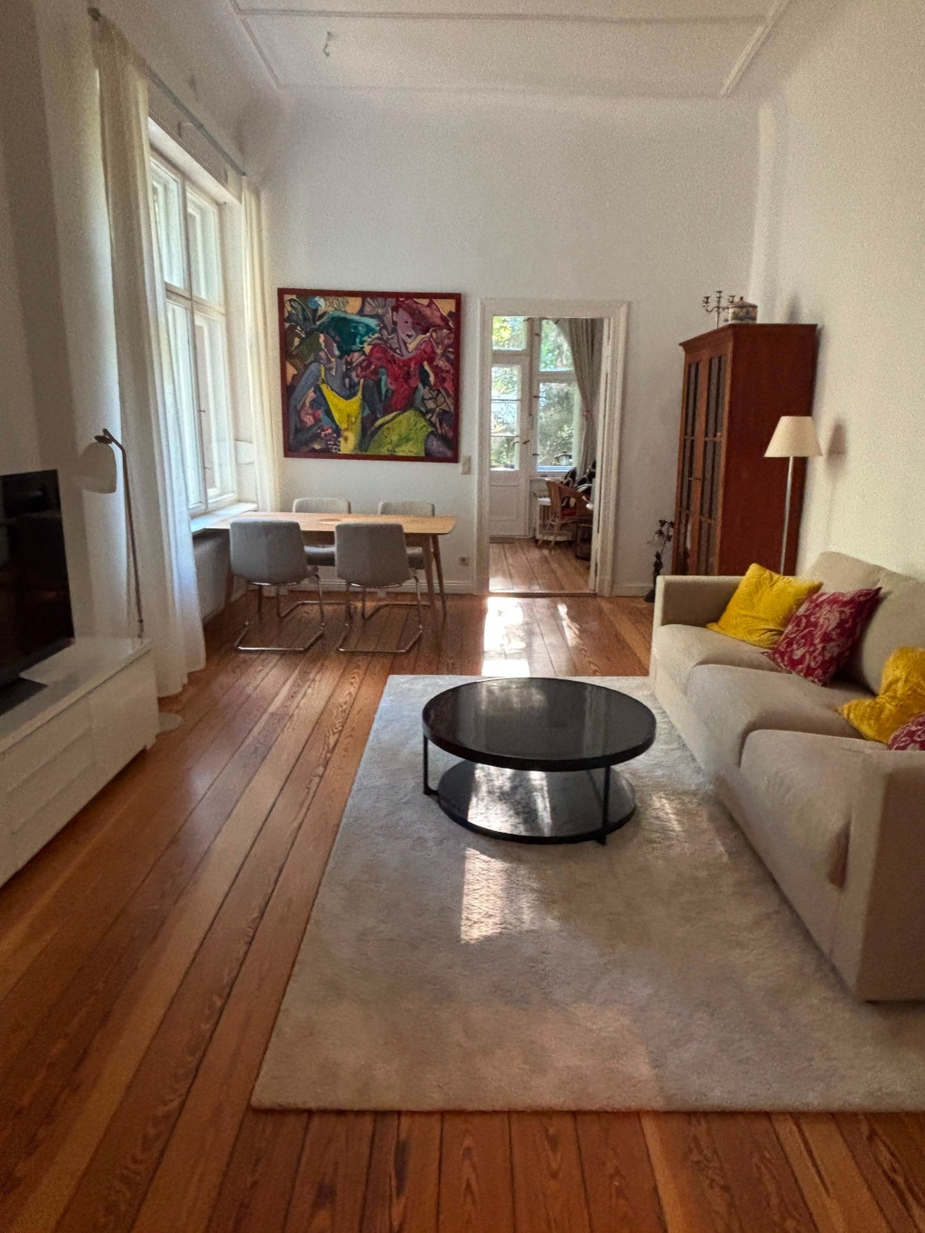 Flat Schmargendorf Warnemünder Str. - Wohnzimmer