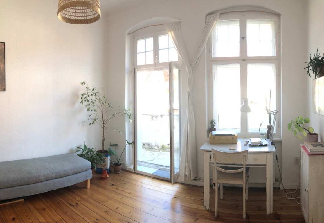 Apartamento Alt-Treptow-Neukölln-Kreuzberg Plesser Str. 12 - Wohnzimmer