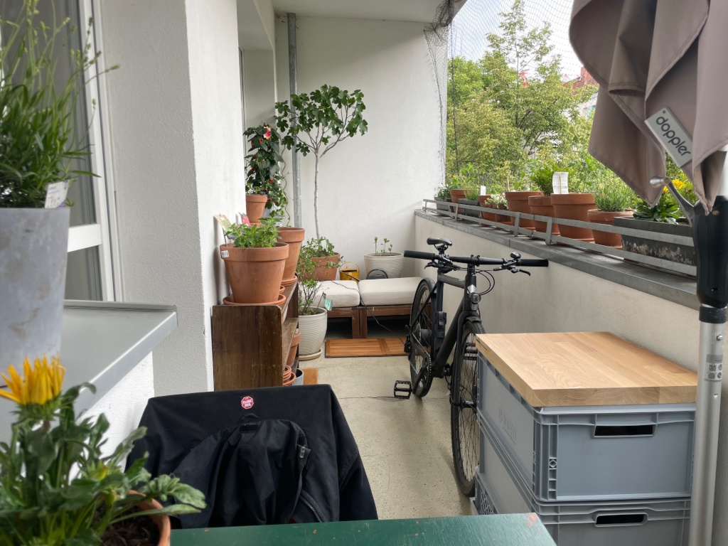 Wohnung Weißensee Charlottenburger Str. 32 - Balkon im Somme