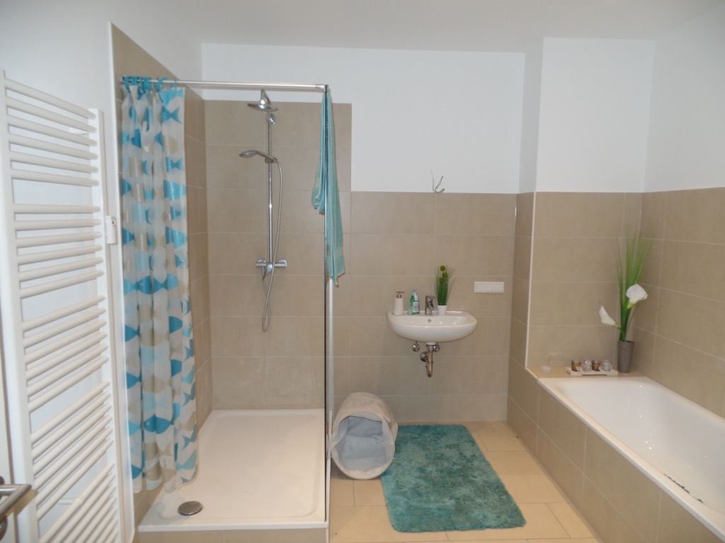 Wohnung Quadrate C3 7 - Bad EG