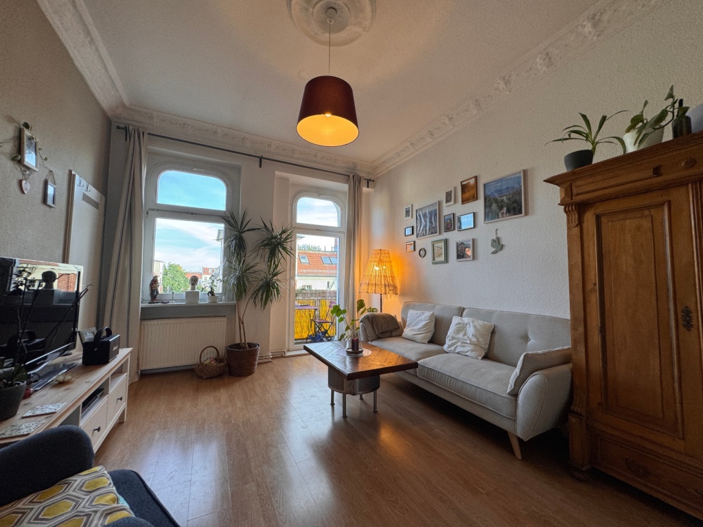 Apartamento Friedrichshain-Kreuzberg Ebelingstraße - Wohnzimmer