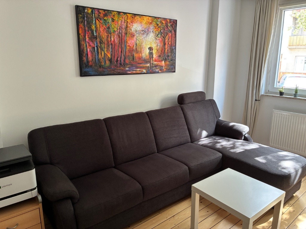 Möblierte 2-Zimmer-Wohnung Hochparterre in Unterbilk zur Zwischenmiete - Zeitraum flexibel - auch Teilzeitraum möglich – 40223 Düsseldorf Bilk – Vorschaubild 2