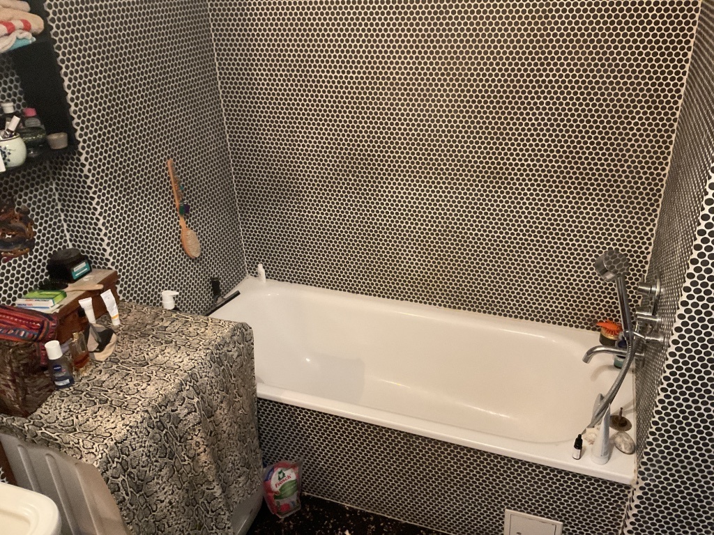 Apartamento Neukölln Selchower Strasse - Bad mit Wanne