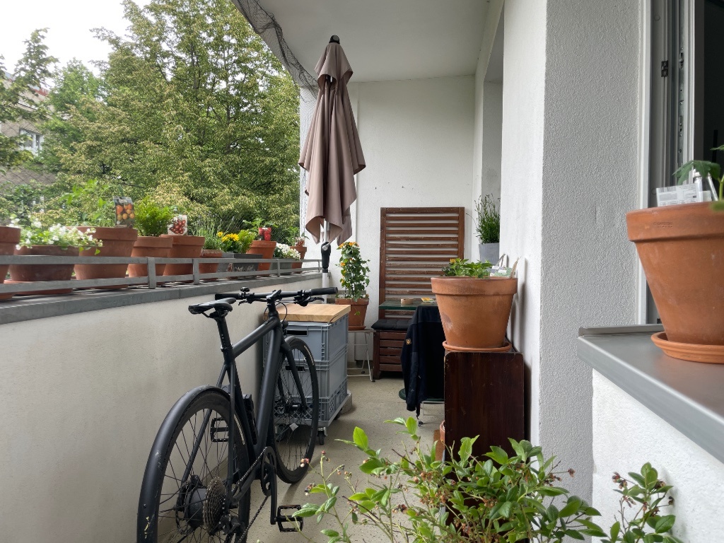 Wohnung Weißensee Charlottenburger Str. 32 - Balkon 7m lang