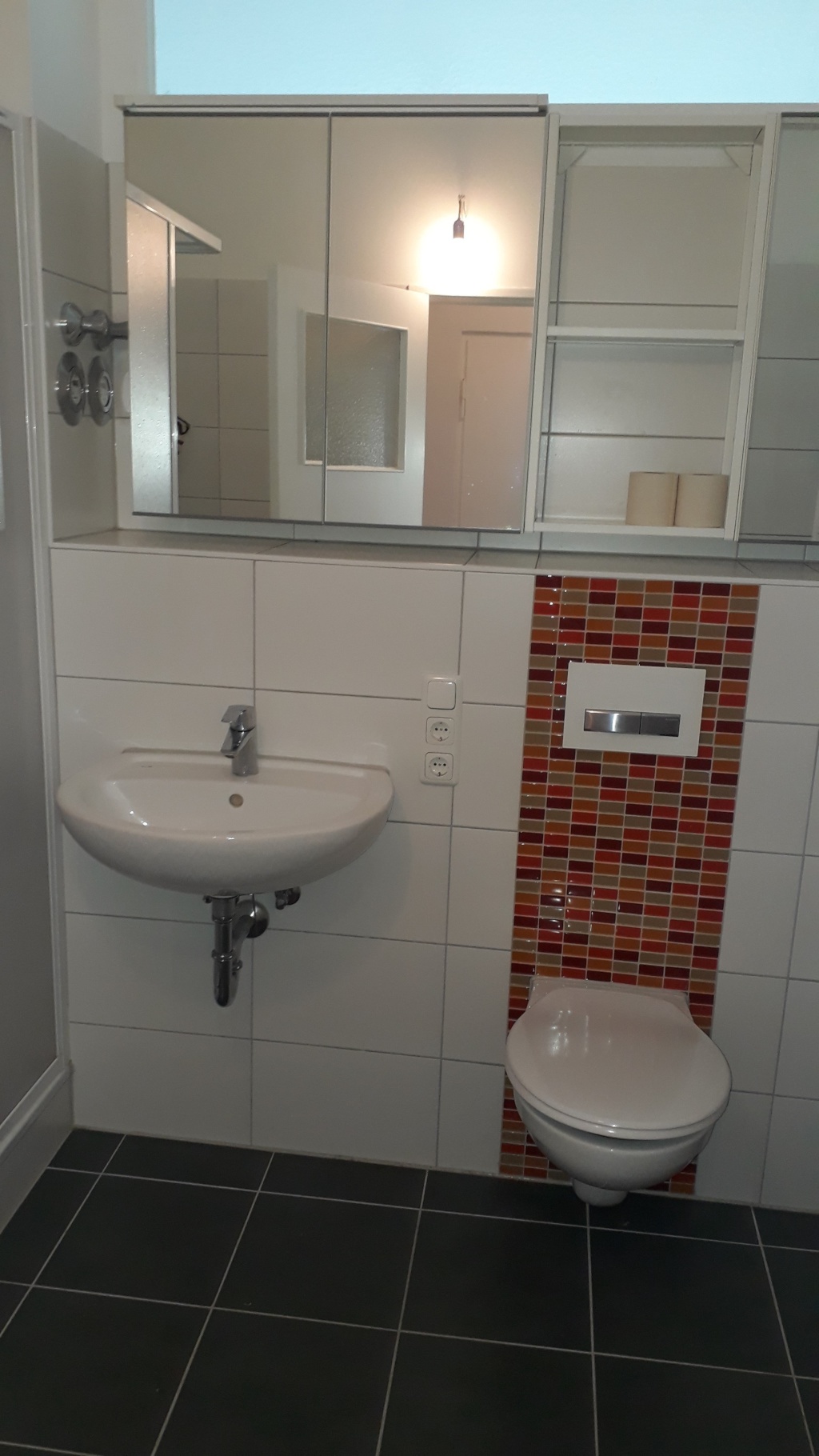 1-Zimmer-Wohnung Lichtenrade Barnetstr. 56 - Waschbecken
