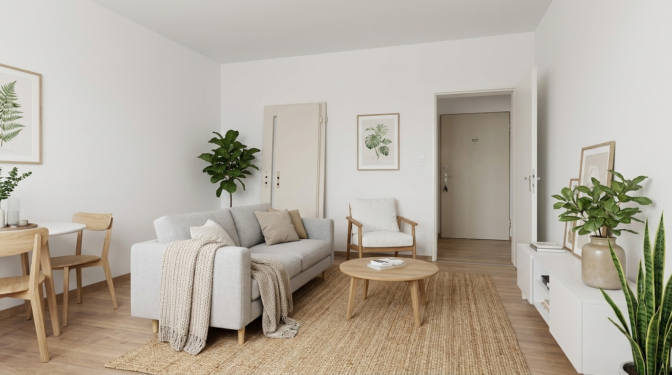 Estudio Frankfurt am Main Hafenstraße - Wohnbereich