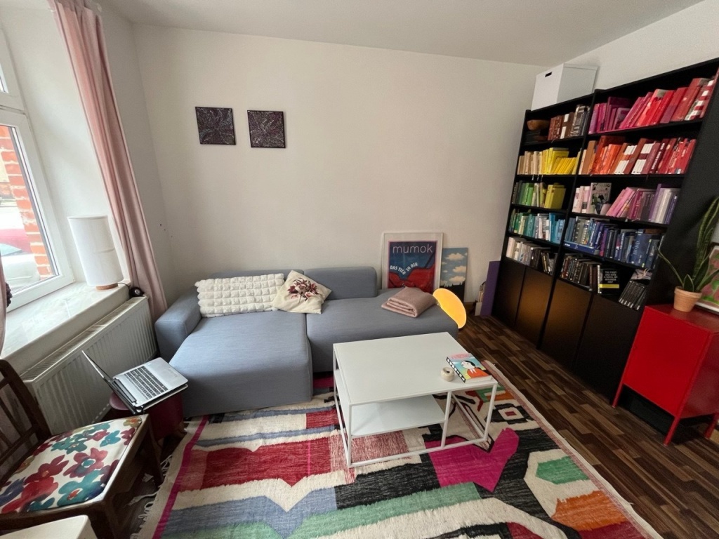 Untermiete 1 Monat: Mitte September - Mitte Oktober 2026: süße zentral gelegene 1-Zimmer Wohnung – 4317 Leipzig Reudnitz-Thonberg – Vorschaubild 2