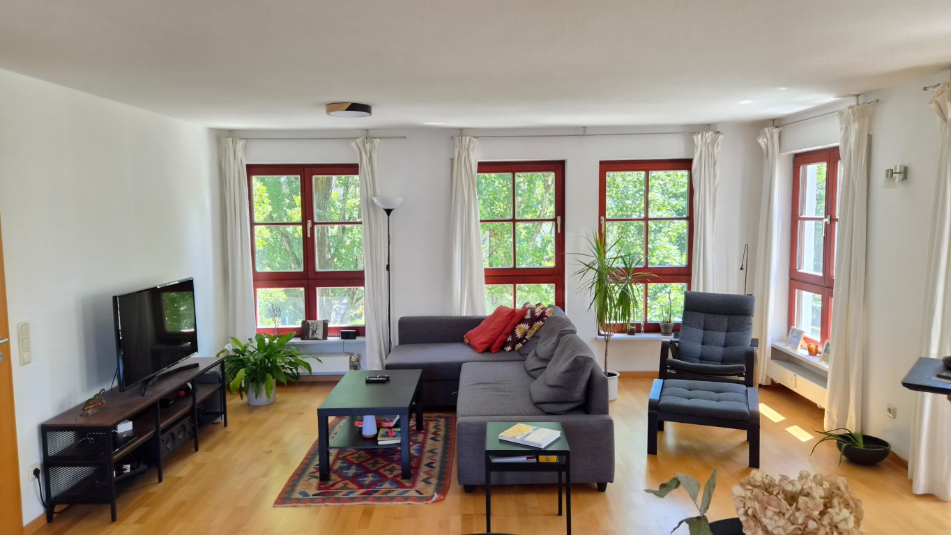 Möblierte 3-Zi.-Wohnung (88m2) am Mariahilfplatz, Au | 6 Mon. Untermiete (ab 1. Nov)