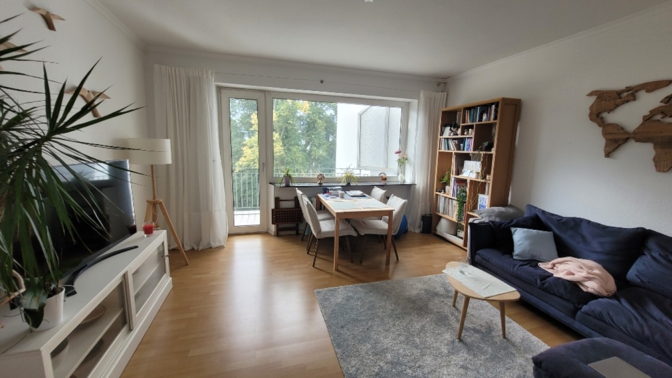 2-Zimmer-Wohnung in Harvestehude zur Zwischenmiete