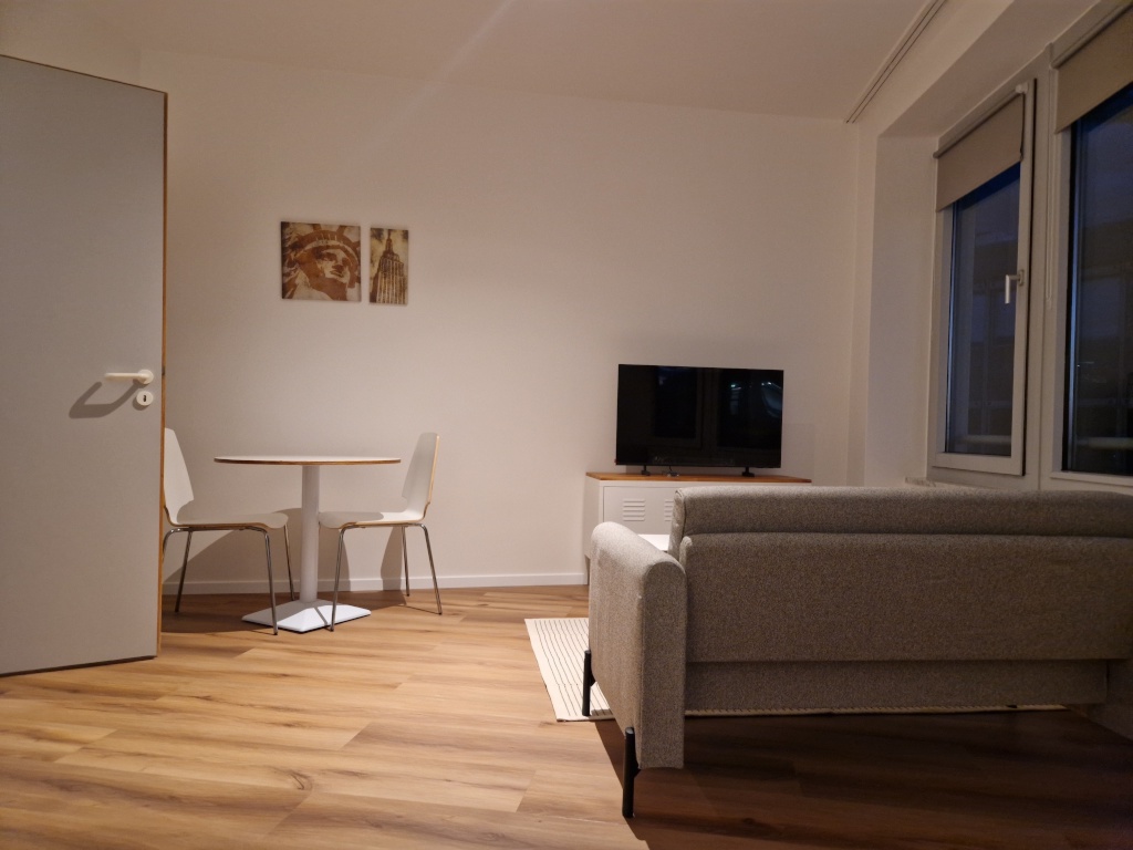 Neu renovierte, voll möblierte 1-Zi-Wohnung mit Tiefgarage – 60326 Frankfurt am Main Gallus – Vorschaubild 5