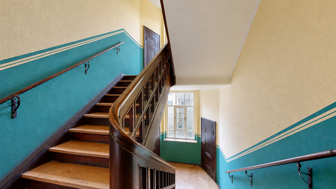Habitación en WG Eutritzsch Wittenberger Straße 45 - Das Treppenhaus