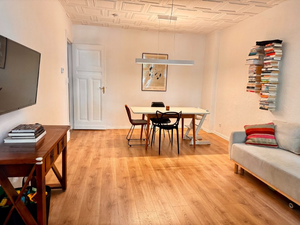 Wohnung Friedrichshain Niederbarnimstraße - Wohnzimmer