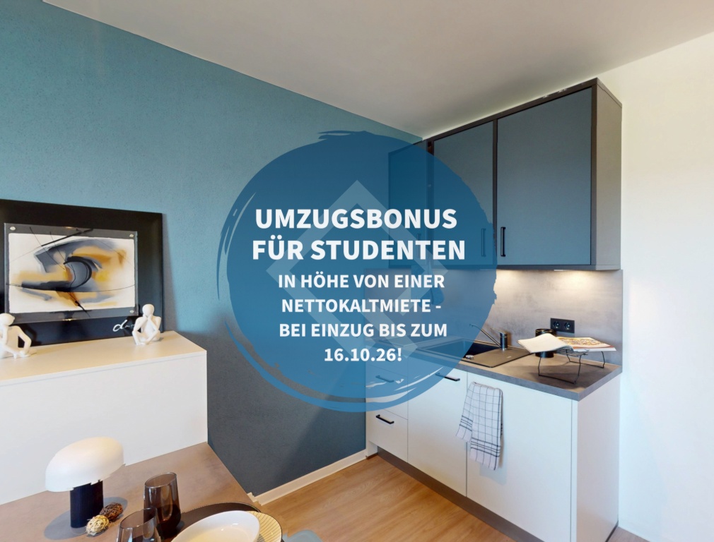 1 Monat mietfrei! Clever geschnittenes 1-Zimmer-Apartment in bester Lage
