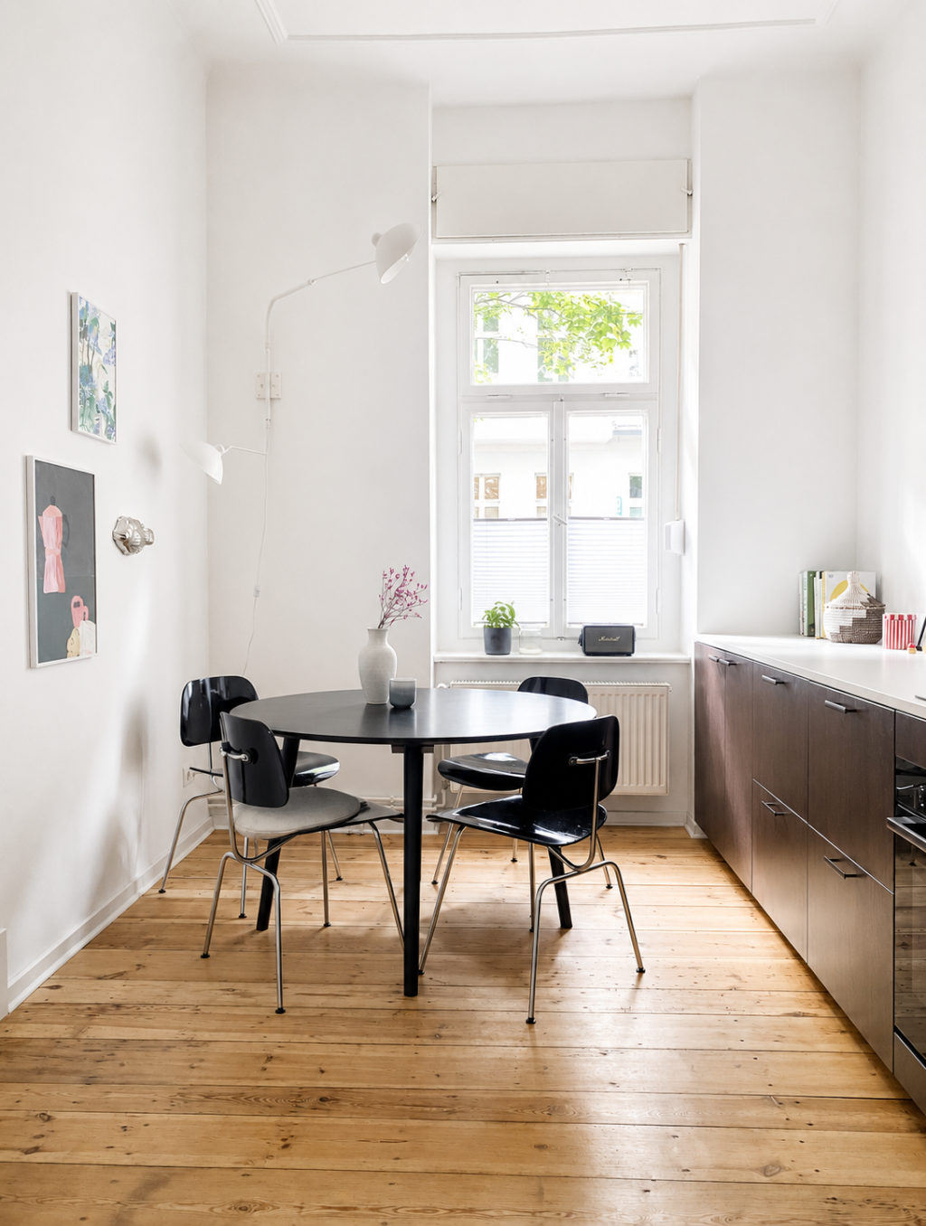 Wohnung Prenzlauer Berg Chodowieckistraße - Küche mit Esstisch