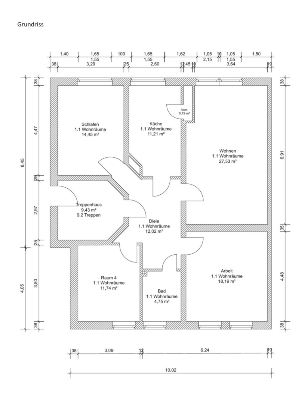 WG-geeignete Wohnung im Kreuzviertel