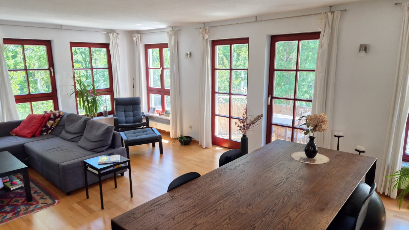 Möblierte 3-Zi.-Wohnung (88m2) am Mariahilfplatz, Au | 6 Mon. Untermiete (ab 1. Nov) – 81541 München Au-Haidhausen – Vorschaubild 3