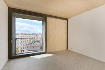 Unbefristet: Neubau-Studio mit Balkon | Aufzug, Keller | Küche & Einbauschränke — photo 1