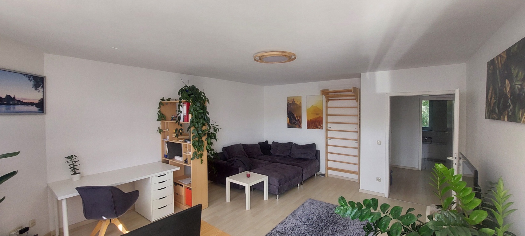 Feb + März Zwischenmiete möbeliert: Helle große ruhige zentrale 2zi Wohnung – 93049 Regensburg Westenviertel – Vorschaubild 4
