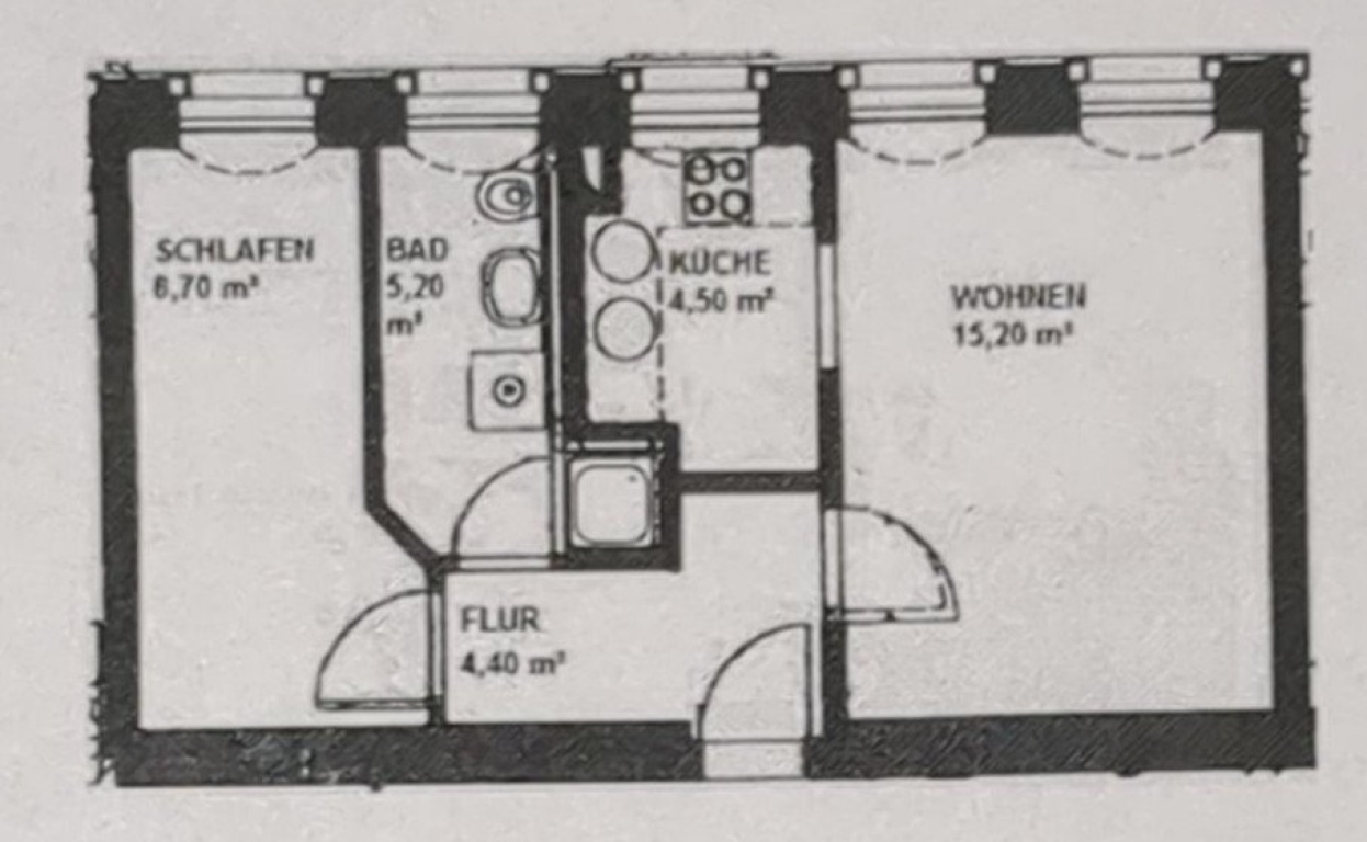 Nachmieter gesucht: 2-Raum-Wohnung in Dresden-Trachenberge | 38 m – 1129 Dresden Dresden – Vorschaubild 2