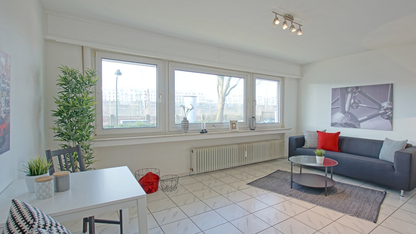 Teilmöbliertes 1-Zimmer Apartment im berühmten Düsseltal – 40239 Düsseldorf Düsseltal – Vorschaubild 2