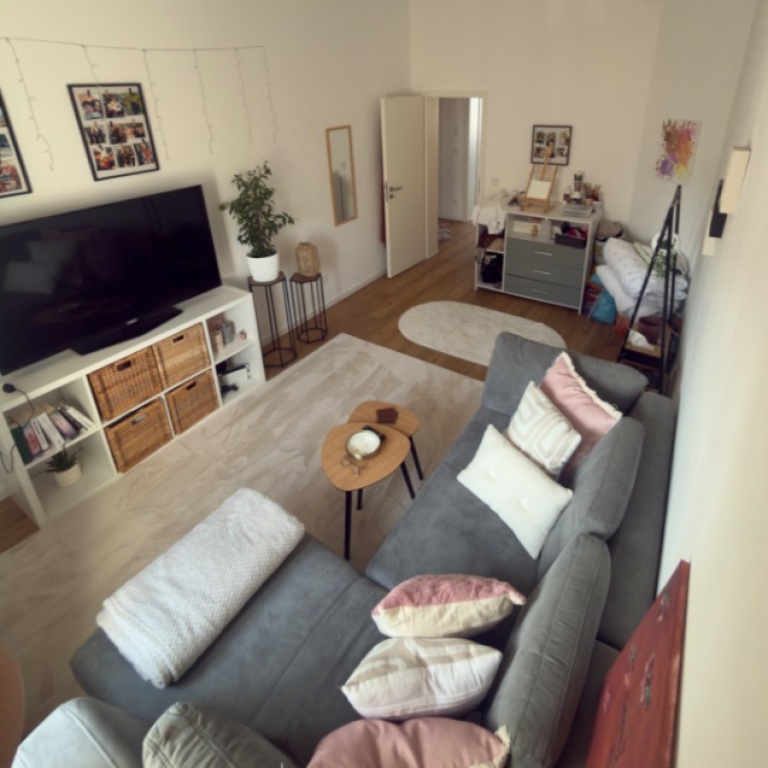 1 Monat - 50 m2 Wohnung zur Zwischenmiete in Frankfurt – komplett möbliert – 60599 Frankfurt am Main Oberrad – Bild 1 von 7