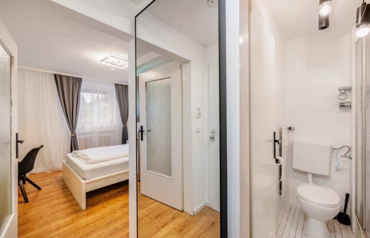 Schönes 1 Zimmer Appartement im Harthof – 80937 München Milbertshofen-Am Hart – Vorschaubild 4